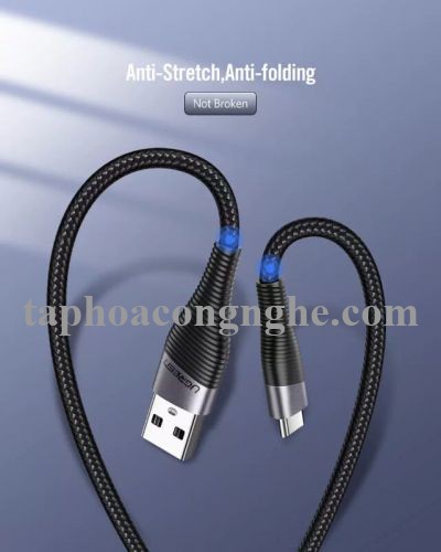 Ugreen 60204 0.5 Màu Xám Cáp USB-A sang Type C sạc nhanh ED022 30060204